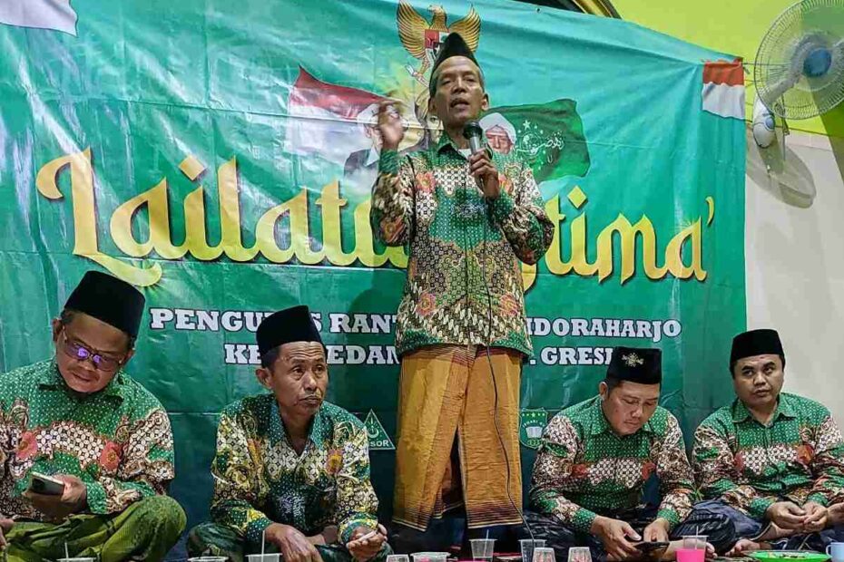 Lailatul Ijtima' Pengurus NU Sidoraharjo dan Kosolidasi Jama'ah | Dok. Media NU Sidoraharjo